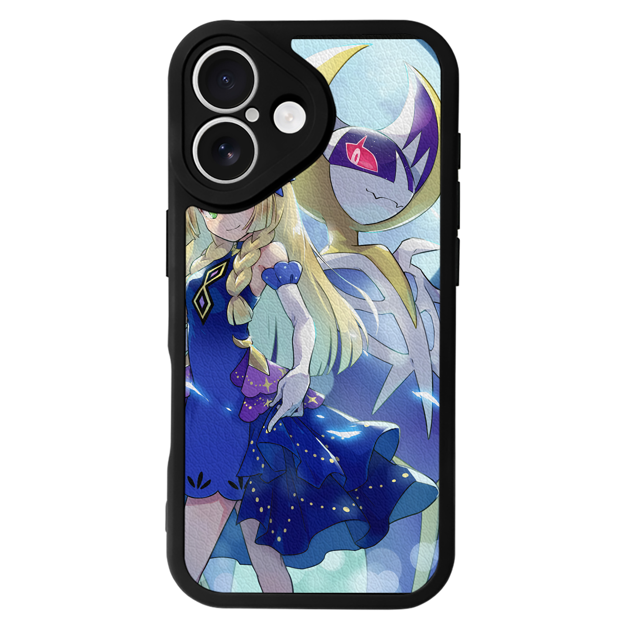 （画像用） ポケットモンスター Pokémon 【iPhone 16シリーズ対応】シリコンスマホケース（レザー調） 材質：シリコン